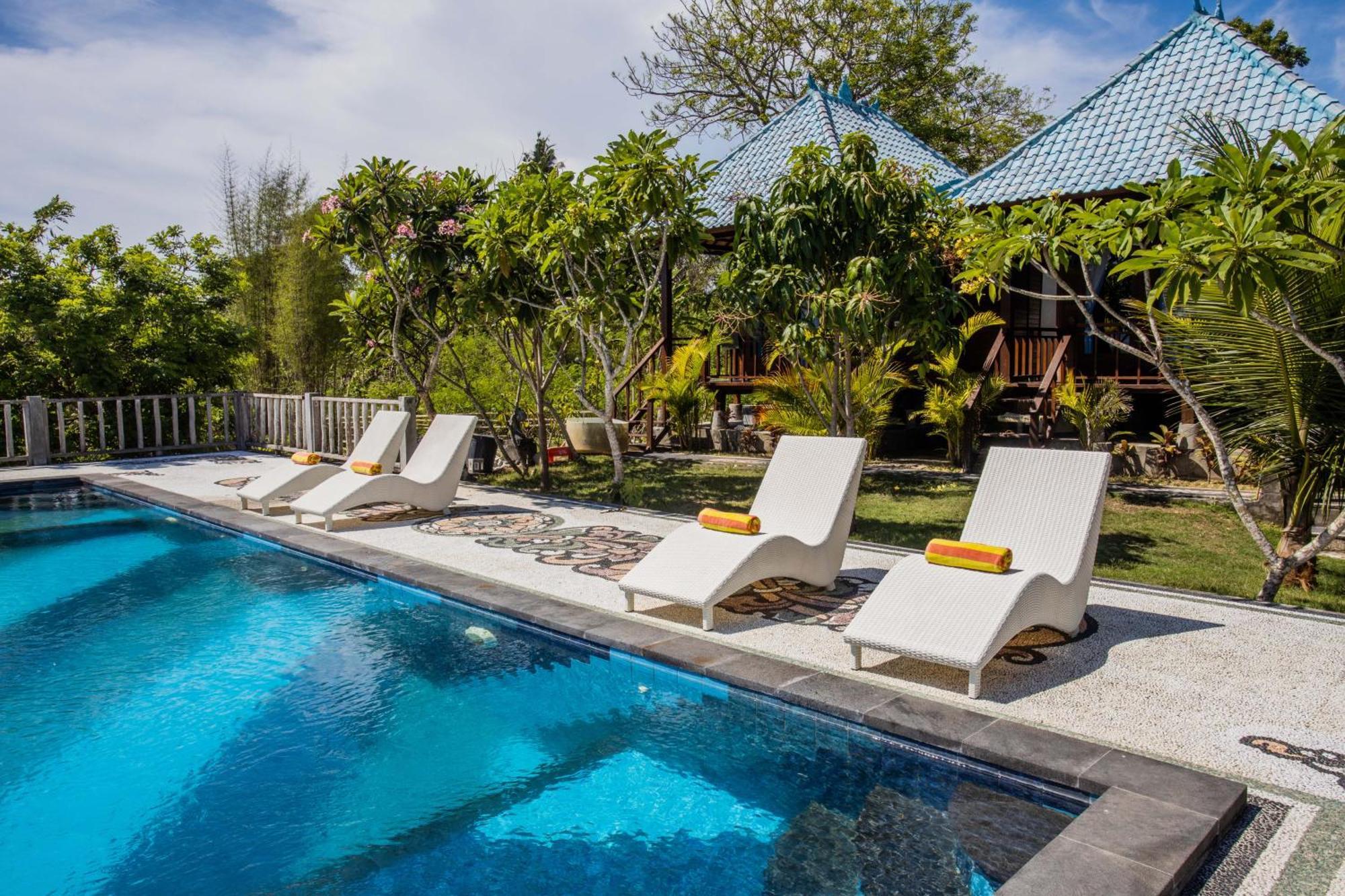 Tawe Ocean Blue Villa Lembongan エクステリア 写真