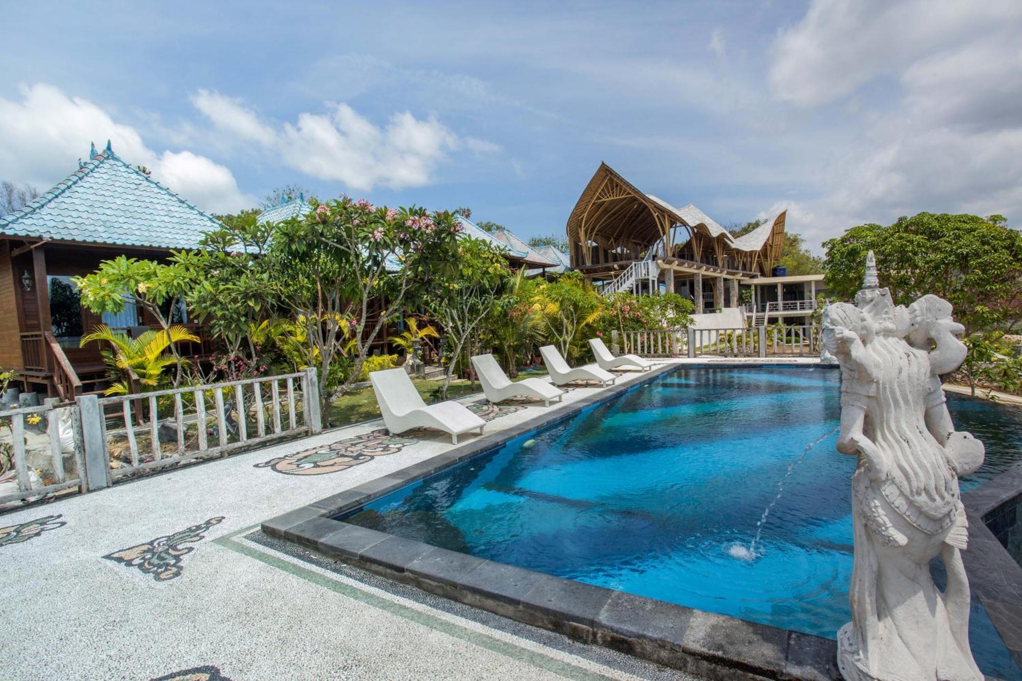 Tawe Ocean Blue Villa Lembongan エクステリア 写真