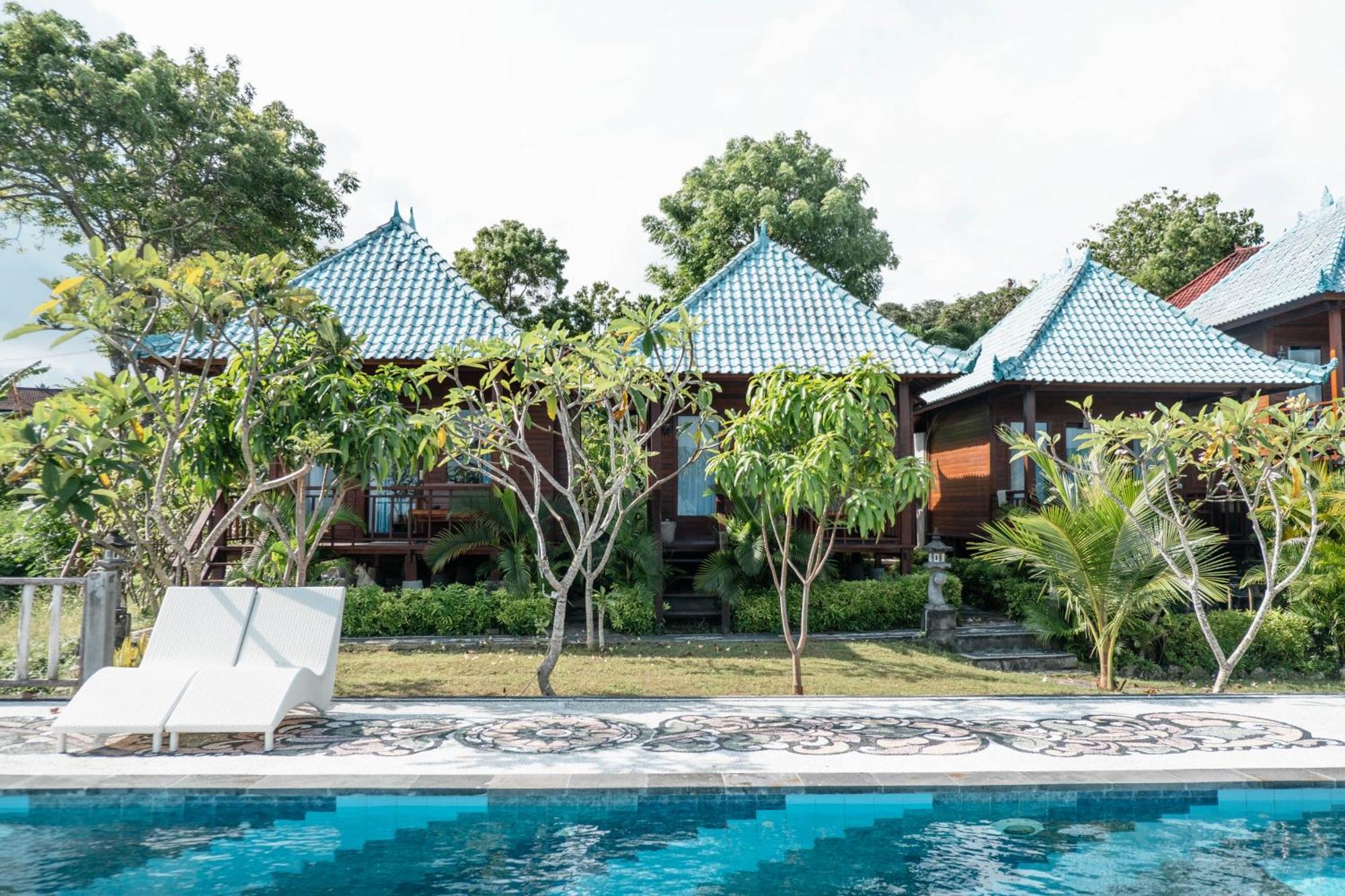 Tawe Ocean Blue Villa Lembongan エクステリア 写真